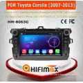 HIFIMAX Android 5.1.1 Toyota corolla car stereo with gps navigation mp3 radio cd player car dvd player for toyota corolla verso